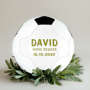 Name des benutzerdefinierten Ringträgernamens Hoch Fußball