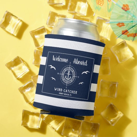 Name des benutzerdefinierten Schiffes Begrüßung im Dosenkühler (In Situ Sommer)
