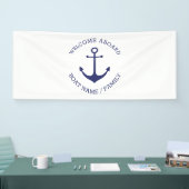 Name des benutzerdefinierten Schiffes Willkommen a Banner (Messe)