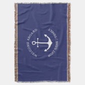 Name des benutzerdefinierten Schiffes Willkommen a Decke (Vorderseite Vertikal)