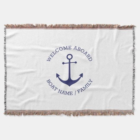 Name des benutzerdefinierten Schiffes Willkommen a Decke (Vorderseite)