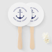 Name des benutzerdefinierten Schiffes Willkommen a Fächer (Vorne und Hinten)