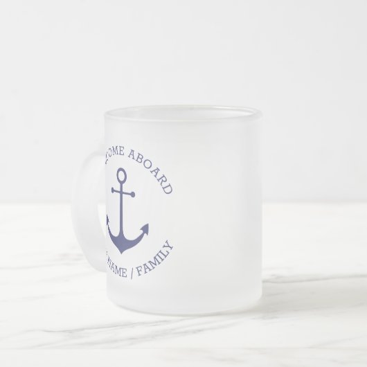 Name des benutzerdefinierten Schiffes Willkommen a Mattglastasse (Vorderseite Links)