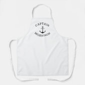 Name des benutzerdefinierten Schiffes Willkommen a Schürze (Vorderseite)