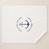 Name des benutzerdefinierten Schiffes Willkommen a Sherpadecke (Vorderseite (Horizontal))