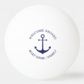 Name des benutzerdefinierten Schiffes Willkommen a Tischtennisball (Vorderseite)