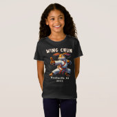 Name des benutzerdefinierten Wing-Chun-Orts für Ka T-Shirt (Vorne ganz)