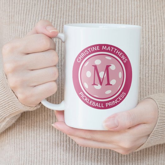 Name des benutzerdefinierten Zitats bei Pickleball Jumbo-Tasse