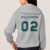 Name des Bereiches für den benutzerdefinierten Tra Hoodie (Rückseite)