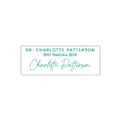 Name des Beruflichen Arztes Permastempel (Design)