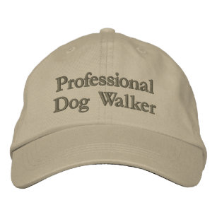 Name des beruflichen Dog Walker-Geschäfts Bestickte Baseballkappe