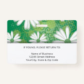 Name des Beruflichen Firmenmitarbeiters - Foto Ausweis (Rückseite)