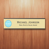 Name des beruflichen Geschäftsbüros für das Logo Türschild