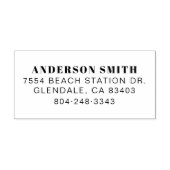 Name des beruflichen Notars Permastempel (Design)