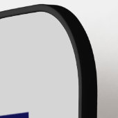 Name des blauen, naukalen Anchor-Navy-Monogrammes Pickleball Schläger (Linke Seite)