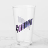 Name des Blauen Nebels, Glas (Vorderseite)
