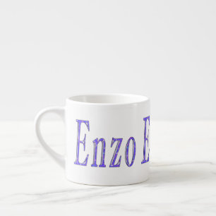 Name des Blauen Sparkle Enzo, Espressotasse