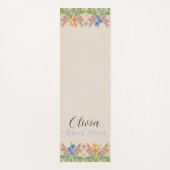 Name des Bloral-Skripts der benutzerdefinierten Wi Yogamatte (Vorderseite)