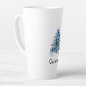 Name des Blue Gold Weihnachtsbaumes Milchtasse (Linke Ecke)