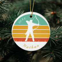 Name des Bogenschießmotivs Bow Arrow