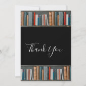 Name des Bookworms Mitteilungskarte (Rückseite)