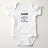 Name des Bootes des Captain Marine Origami Baby Bo