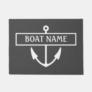 Name des Bootes Dock Mat Fußmatte