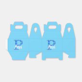 Name des Boys Benutzerdefinierter Karierter Buchst Geschenkschachtel (Ungefaltet)