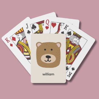 Name des Braunbären Spielkarten