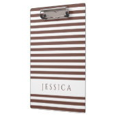 Name des braunen und weißen Streifens Klemmbrett (Links)