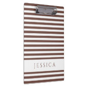 Name des braunen und weißen Streifens Klemmbrett (Rechts)