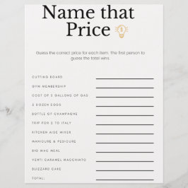 Name des Brautparty Bridal Brunch Spiel