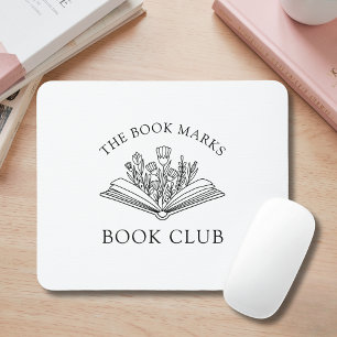 Name des Buchclubs Personalisiertes Geschenk für M Mousepad