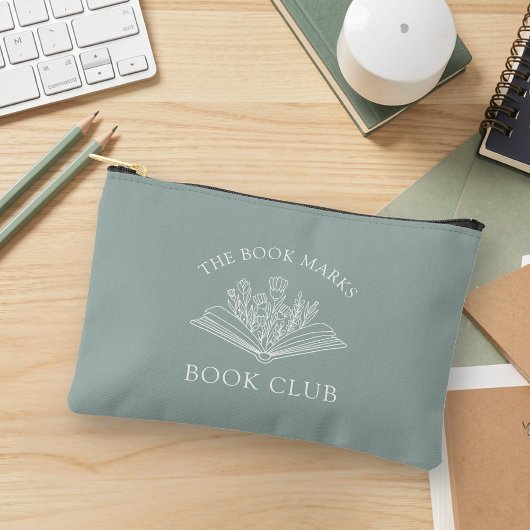Name des Buchclubs Personalisiertes Geschenk Zubehörtasche