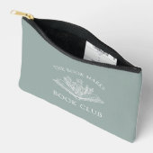 Name des Buchclubs Personalisiertes Geschenk Zubehörtasche (Offen)