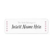 Name des Buches (Vorne)