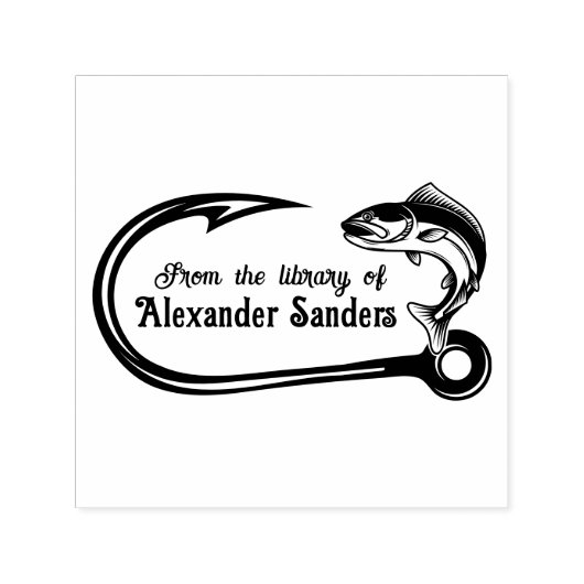 Name des Buches Fisch und Hok #2 Permastempel (Design)