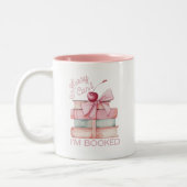 Name des Buchstapels Coquette Zweifarbige Tasse (Links)