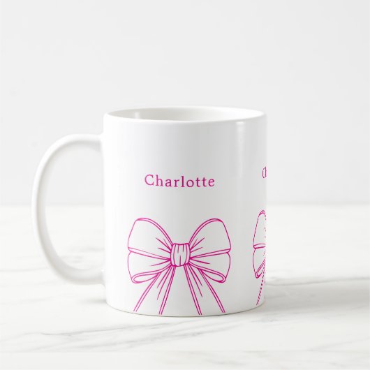 Name des Bug-Skriptes in Hot Pink Kaffeetasse (Links)