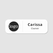 Name des Buttons für die Sicherheit oder Magnesium Namensschild (Vorderseite)