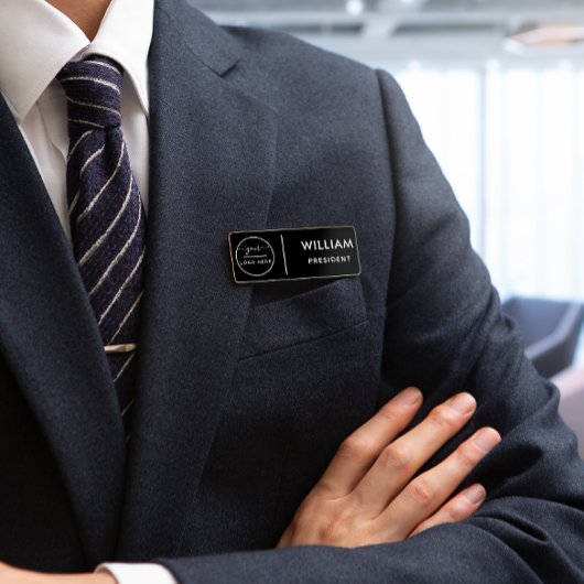 Name des Buttons für die Sicherheit oder Magnesium Namensschild