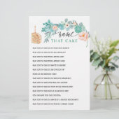 Name des Cake Brautparty Games (Stehend Vorderseite)