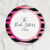 Name des Club Funny Book Zitat Geschenkanhänger (Rückseite)