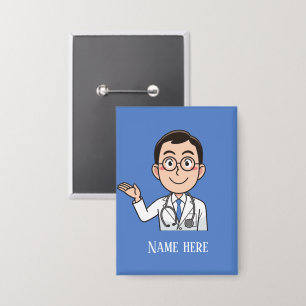 Name des coolen Arztes Button