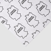 Name des deutschen Hirten Seidenpapier (Ausschnitt)
