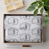 Name des deutschen Hirten Seidenpapier (Geschenk)