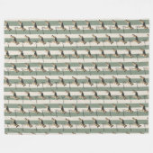 Name des Deutschen Schäferhirten mit dem benutzerd Fleecedecke (Vorderseite (Horizontal))