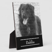 Name des Docks Fotoplatte (Seite)