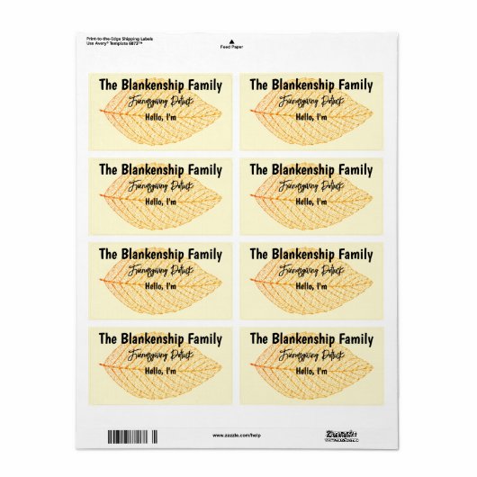 Name des Dokuments für die Herbstfreunde (Vorne)