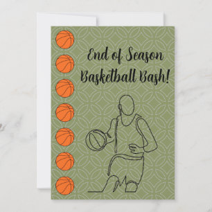 Name des Ereignisortes Sportthema Basketball Einladung